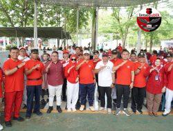 Dandim 1314 Gorut Hadiri Car Free Day dan Temu Koperasi Merah Putih