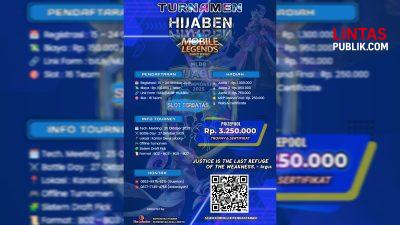 Hijaben Crew Gelar Turnamen Mobile Legends Championship 2025 di Desa Leboto, Hadiah Total Rp 3,25 Juta!