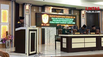 DPRD Gorontalo Utara Tetapkan 27 Ranperda sebagai Skala Prioritas Propemperda 2026