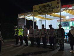 TNI–Polri Siagakan Pos Pengamanan Natal 2025 dan Tahun Baru 2026 di Desa Pontolo Atas