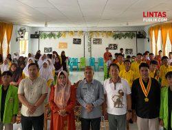 Respon Isu Nasional, Mahasiswa Bersama Pemda Gorut, Densus 88 dan Polda Gorontalo Gelar Sosialisasi Pencegahan Radikalisme di SMPN 1 Kwandang