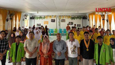 Respon Isu Nasional, Mahasiswa Bersama Pemda Gorut, Densus 88 dan Polda Gorontalo Gelar Sosialisasi Pencegahan Radikalisme di SMPN 1 Kwandang