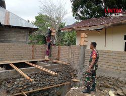 TNI AD Dukung Pemberdayaan Ekonomi, Babinsa Kawal Pembangunan KDKMP
