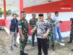 Dandim 1314/Gorontalo Utara Tinjau Lahan Persiapan Pembangunan Koperasi Desa/Kelurahan Merah Putih