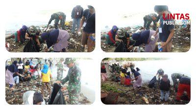 Kodim 1314/Gorut Bersama Masyarakat Gelar Karya Bakti Gerakan Indonesia Asri