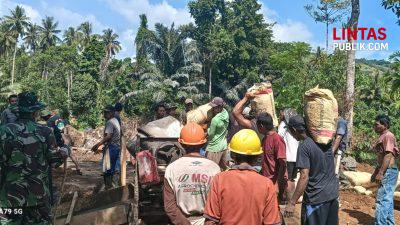 Kades Sigaso Apresiasi Presiden Prabowo Subianto atas Pembangunan Jembatan Perintis Garuda