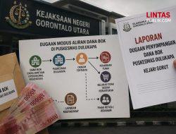 Dugaan Modus Aliran Dana BOK di Puskesmas Dulukapa Dilaporkan ke Kejari Gorut