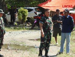 Danrem 133/NW Tinjau Progres Koperasi Merah Putih dan Jembatan Perintis Garuda di Gorut