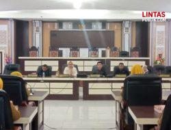 Komisi III DPRD Gorontalo Utara Gelar Raker dengan Kepala Dikes Hingga Kapus